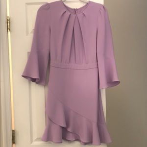 Diane Von Furstenberg (DVF) Lavender Dress, EUC, Size 0